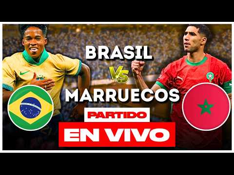 🔴 BRASIL vs MARRUECOS EN VIVO | MUNDIAL 2026 | Los Bombarderos