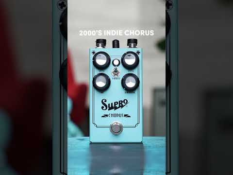 Which band would use this tone? 🤔 #chorus #effectpedal #pedalboard #indie #indierock #supro