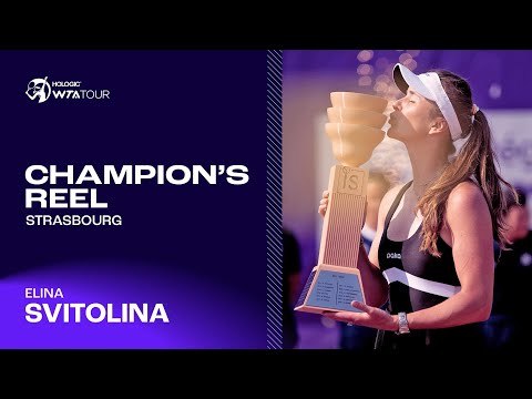 Elina Svitolina is Strasbourg CHAMPION once again! 😚🏆