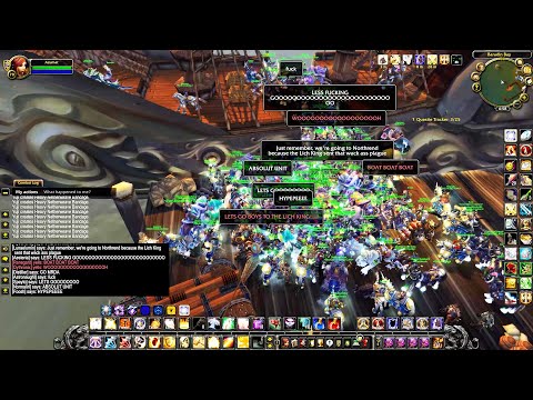 Wrath of the Lich King Classic Launch Day - First Boat to Howling Fjord