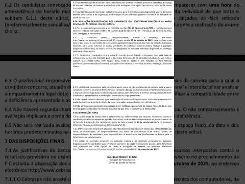 #PF AGENTE - AVAL. BIOPSICOSSOCIAL#