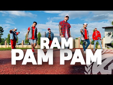 RAM PAM PAM by Natti Natasha ft Becky G | Zumba | Cumbiaton | TML Crew Kramer Pastrana