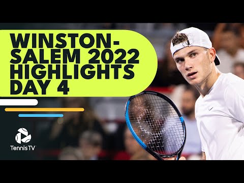 Thiem Battles Draper; Gasquet, Cressy, Ivashka all in Action | Winston-Salem 2022 Highlights Day 4