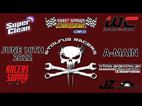 KR Stolfus at Sweet Springs Motorsports Complex A-Main June 18th 2022 - dirt track racing video image