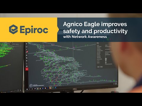 Agnico Eagle improves safety and productivity with Mobilaris Network Awareness