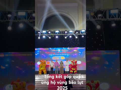 Tổng kết quỹ vì miền bão lụt