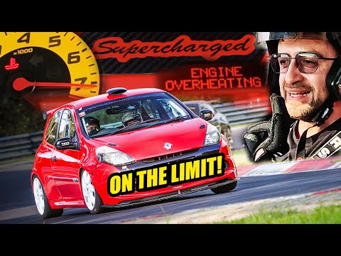 Pushing Supercharged Clio R.S. TO THE LIMIT! // Nürburgring