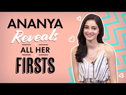Video - Bollywood - Ananya Panday REVEALS HER First KISS, Shooting with Suhana and fan moment with Hrithik Roshan