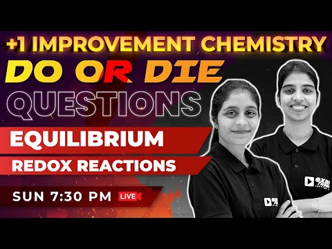 +1 Improvement Exam | Chemistry | Equilibrium/Redox Reactions | Exam Winner