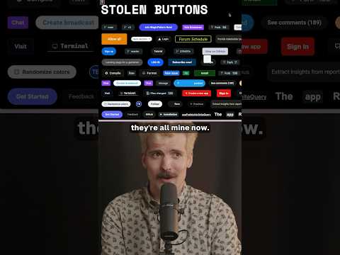 I stole all your buttons