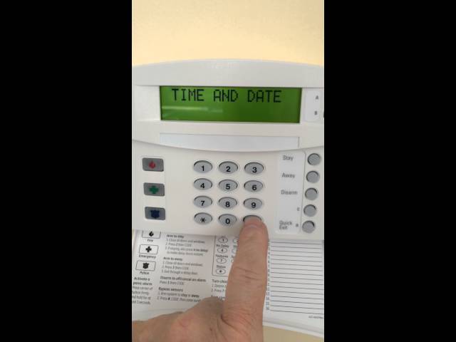 How to Set the Time on Your Guardian Alarm System