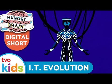 HUNGRY BRAIN 🧠 Top 5 Moments In The Evolution of IT & AI 💾💻 Science & Tech On TVOkids!