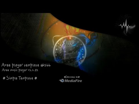 Avee Player Template | Glass Bars - Template For free download link in Description #144