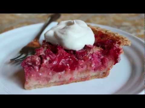 Strawberry Rhubarb Custard Pie - The Best Strawberry Rhubarb Pie Recipe - UCRIZtPl9nb9RiXc9btSTQNw