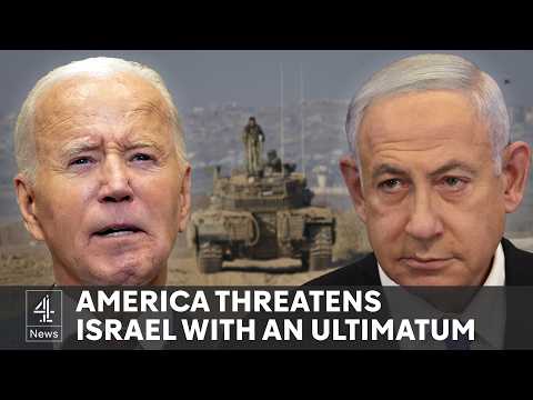 US tells Israel to increase Gaza aid or risk cut to military aid