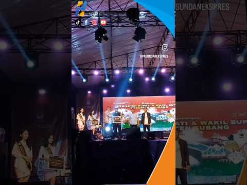 KPU Subang Sukses Menggelar Peluncuran Pemilihan Bupati dan Wakil Bupati Subang 2024 #shortvideo