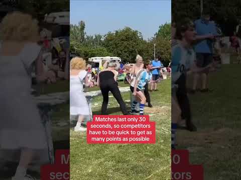 Pie Face take World Custard Throwing Championships