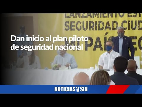 #ENVIVO Dan inicio a plan piloto de seguridad ciudadana