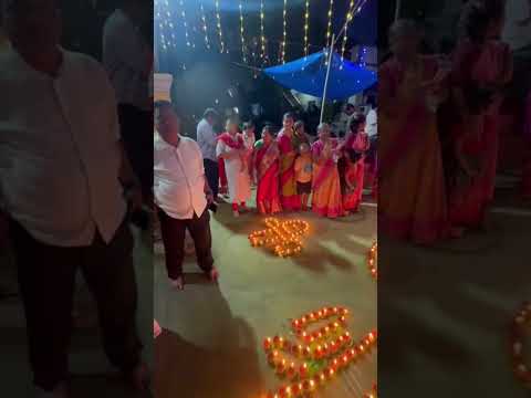 #1008 దీపాలతో మహాలక్ష్మి అమ్మవారి దీపాలంకరణ 🌹🪔🌹🪔🌹🪔🪔🪔#trending