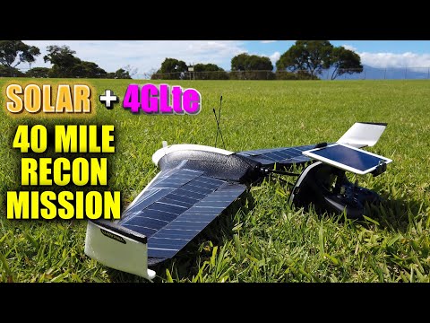 SOLAR DRONE with 4GLte SIM CARD MOD 40 Mile Flight - Parrot Disco 4G - Long Range FPV Ukraine RECON? - UCVQWy-DTLpRqnuA17WZkjRQ