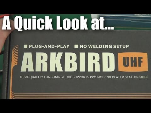 Arkbird UHF RC system -  a first-look - UCahqHsTaADV8MMmj2D5i1Vw