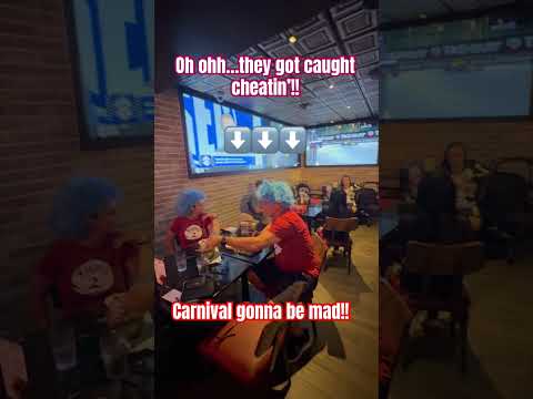 We caught some cheaters on the cruise!! #thing1 #thing2 #cheaters #iykyk #fypyoutube #fypshorts
