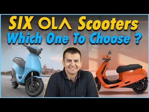 Six OLA Electric Scooters | OLA BIG Update | Electric vehicles India