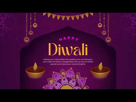 Happy Diwali - Wishing you a beautiful and blissful Diwali!
