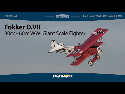 Hangar 9 Fokker D.VII 30cc - 60cc ARF - WWI Giant Scale Fighter - UCaZfBdoIjVScInRSvRdvWxA