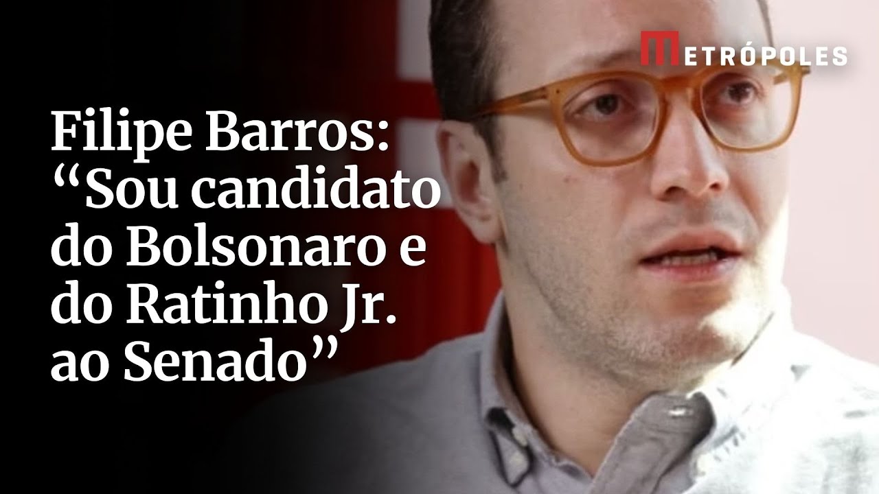 Filipe Barros: “Sou candidato do Bolsonaro e do Ratinho Jr. ao Senado”