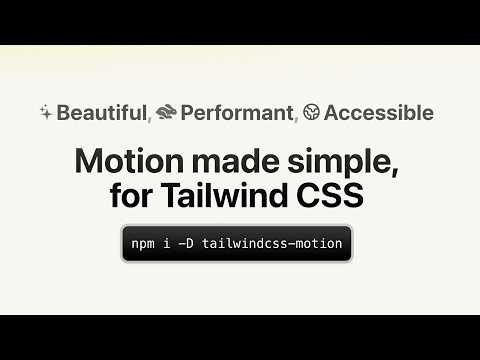 EASIEST Way to Animate Tailwind