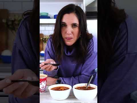 How to Make Copycat Wendy's Chili #shorts