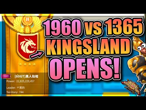 Kingsland Opens [365 vs 1960] KvK in Rise of
Kingdoms