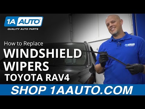 How Do I Replace The Windshield Wipers On The Toyota Rav Toyota