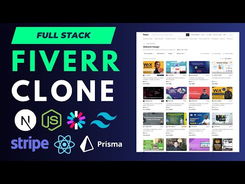 🔵 Build a Full Stack Fiverr Clone with Next.js, Tailwind CSS, Node.js, PostgreSQL, Prisma & Kinsta 🚀
