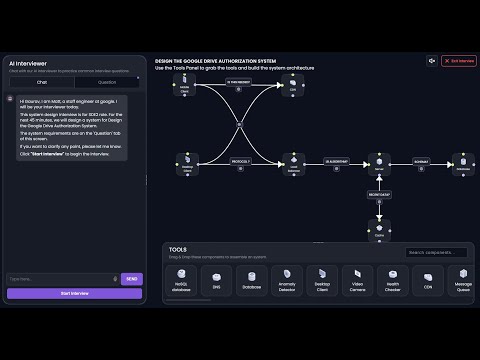 Leetcode for System Design? AI Interviewer Launched.