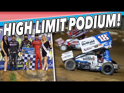 The Run Of My Life With High Limit Racing! (TOP 3 FINISH) - dirt track racing video image