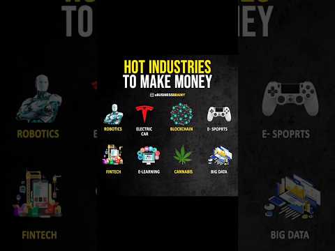 Hot Industries To Make Money 🤑 #makemoney #industrial #businessskils #businessideas #money #edit