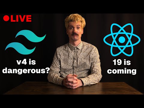 REACT 19 JUST DROPPED (also tailwind drama + astro v5)