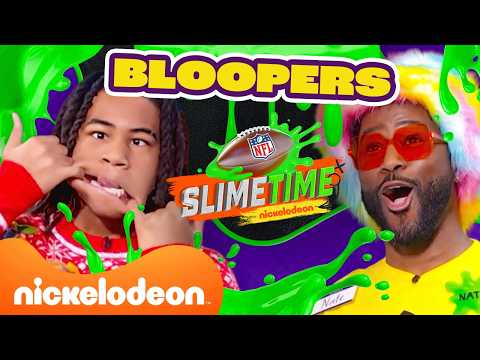 FOOTBALL FUMBLES! 🏈 | Funniest NFL Slimetime Bloopers! | Nickelodeon