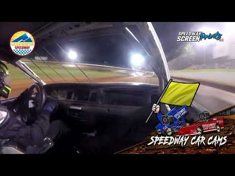 #7 Corey Vickers - Crown Vic - 7-11-25 Golden Mountain Speedway - In-Car Camera - dirt track racing video image