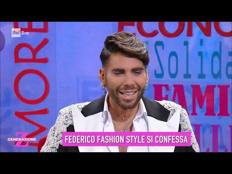 Federico Fashion Style si confessa - Generazione Z 27/02/2024