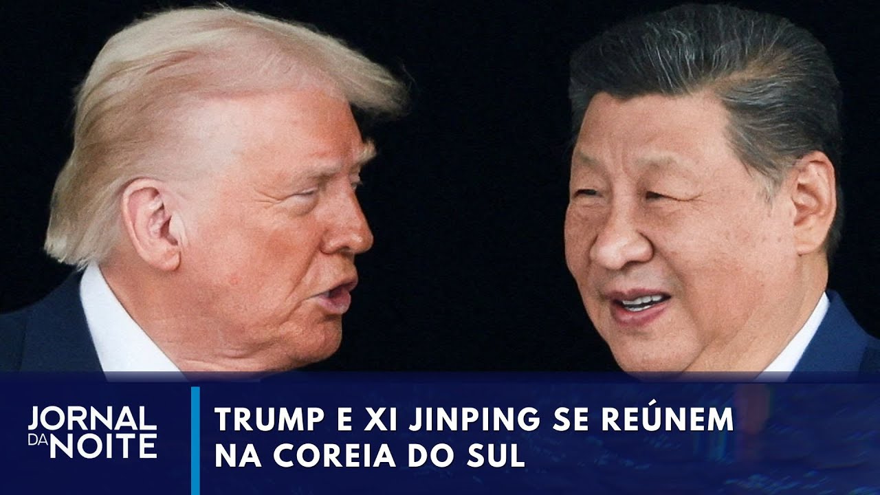 Trump e Xi Jinping se reúnem na Coreia do Sul