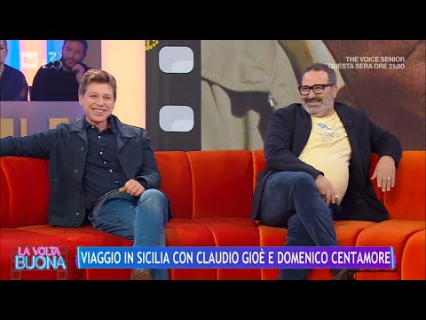 Claudio Gioè e Domenico Centamore, il successo di Màkari - La Volta Buona 23/02/2024