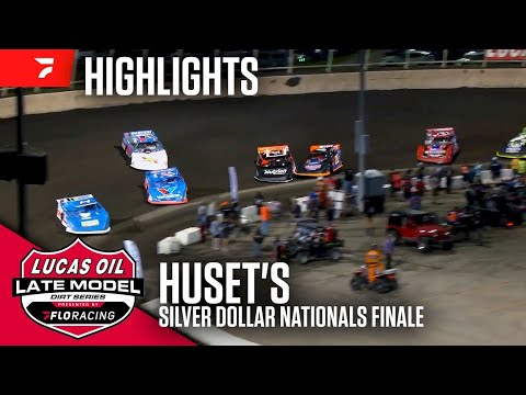 Lucas Oil Late Model Dirt Series | Highlights - Saturday - #SilverDollarNationals | Huset's Speedway - dirt track racing video image