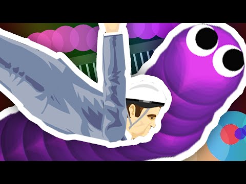 SLITHER IO OBSTACLE COURSE?! | Happy Wheels - UCS5Oz6CHmeoF7vSad0qqXfw