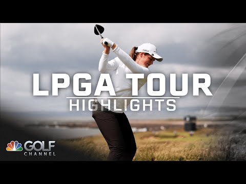Lottie Woad finds lost golf balls during first round of AIG Women's Open | Golf Channel