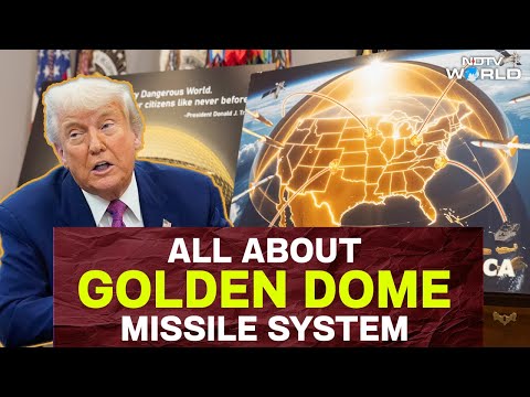 Trump Golden Dome | What Is Trump's $175 Bn Missile Shield Golden Dome? | US' Iron Dome