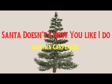 Sabrina Carpenter - Santa Doesn’t Know You Like I Do