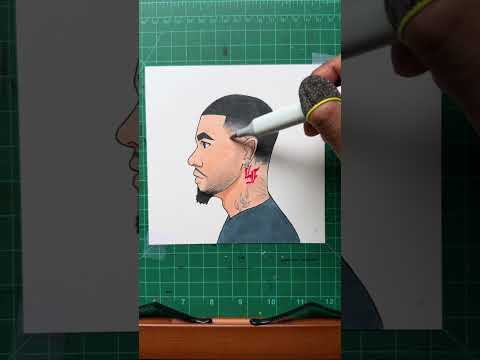 Drawing LaMelo Ball Hair! 💈